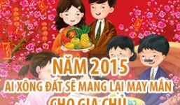 Chọn tuổi xông đất Tết Nguyên đán Ất Mùi 2015