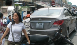 Nữ “quái xế” tông xe công an, gây náo loạn đường phố bị khởi tố