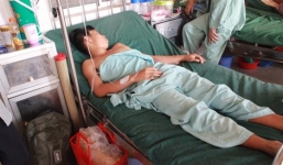 Bị đâm thủng phổi ngay trong sân nhà