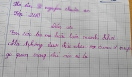 Điều ước đáng suy ngẫm của học sinh lớp 2