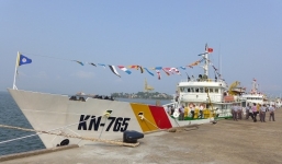 Lực lượng Kiểm ngư được trang bị vũ khí quân dụng