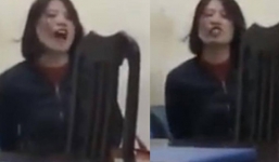 Người mẫu Trang Trần liên tục to tiếng tại trụ sở công an 