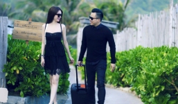 Ông bầu Khắc Tiệp hẹn hò Ngọc Trinh đến một nơi bình yên