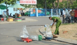 Một phụ nữ bán bánh bèo bị đâm tử vong trước cổng bệnh viện