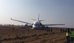 Máy bay Thổ Nhĩ Kỳ gặp tai nạn khi hạ cánh