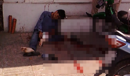 Chán đời, nam thanh niên tự cắt cổ ngay trên đường