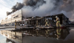 Cháy lớn tại khu chợ có nhiều người Việt sinh sống ở Nga