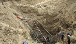 Sập hầm vàng, 2 thanh niên chết thảm