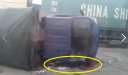 Hải Dương: Xe tải đè chết một người đang chờ qua đường