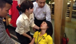 Hàng loạt người ngất xỉu tại siêu thị BigC The Garden do thiếu khí?