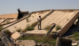 Mộ cựu Tổng thống Iraq Saddam Hussein bị san phẳng trong chiến sự