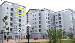 Hà Nội: Phát hiện cháu bé bị rơi từ tầng 6 xuống đất