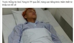 Sơn Tùng M-TP bị tung tin đột ngột… qua đời