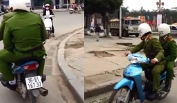 Thanh Hóa: Công an phường vi phạm luật giao thông