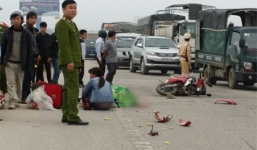 Xe container gây tai nạn chết người rồi bỏ trốn   