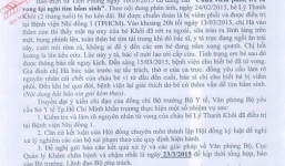 Bộ Y tế: Xử lý nghiêm vụ cháu bé viêm phổi tử vong bất thường