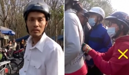 Cô gái bị người đàn ông lạ nắm tay, tự nhận là chồng