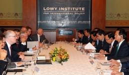 Thủ tướng nói về Biển Đông tại chuyến thăm Australia