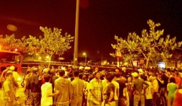 Nam thanh niên la hét trước khi nhảy xuống kênh Tàu Hủ tự tử