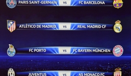 Kết quả bốc thăm tứ kết Champions League: Chào derby Madrid