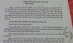 Phó giám đốc Sở GTVT Hải Phòng bị 'tố' quan hệ bất chính