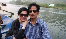 Chế Linh tình cảm bên vợ thứ 4 xinh đẹp