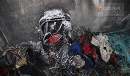 Clip: Hiện trường đôi tình nhân chết cháy trong phòng trọ