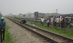 Người đàn ông bị tàu đâm, thi thể biến dạng hoàn toàn