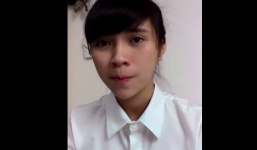 Clip nữ sinh xinh đẹp 'thi trượt' hát chế 'Thi xong học lại' gây sốt