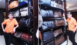 Choáng với kho hàng hiệu của Đàm Vĩnh Hưng và Ngọc Trinh