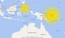 Động đất 7,7 richter, ban bố cảnh báo sóng thần ở nam Thái Bình Dương