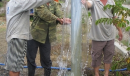 Xuất hiện thêm giếng nước tự phun trào ở Phú Yên