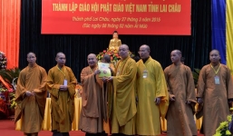 Thành lập giáo hội Phật giáo tỉnh Lai Châu