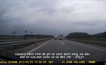 Clip xe tải 'đánh võng', chặn xe trên cao tốc Nội Bài- Lào Cai