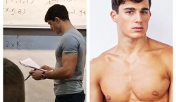 Chân dung thầy giáo dạy toán nóng bỏng, hot nhất thế giới