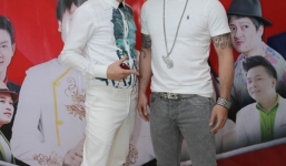 Ưng Hoàng Phúc bất ngờ tái xuất trong họp báo liveshow Dương Ngọc Thái