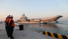 Trung Quốc thừa nhận tham vọng đưa tàu sân bay ra xa khơi