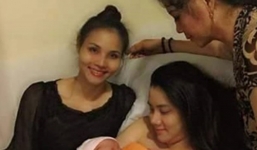 Trang Nhung đã hạ sinh con gái đầu lòng