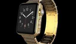 Sốc với phiên bản Apple Watch mạ vàng, dát kim cương trị giá 3,4 tỉ đồng