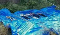 Đào xong mộ lớn, gia đình 7 người cùng rơi xuống hồ chết thảm