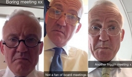 Sếp lớn ngân hàng mất việc sau khi than phiền chán họp với con gái