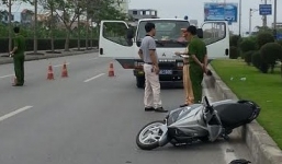 Đâm vào xe CSGT, nạn nhân tử vong