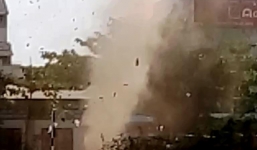 Clip 'vòi rồng' xuất hiện ở TP.Hồ Chí Minh