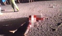 Nghi ngờ có người đàn ông khác chồng giết vợ bằng nhiều nhát dao