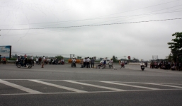 Xe tải đâm xe máy, 2 phụ nữ chết thảm