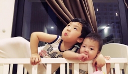 Đan Lê khoe hai con trai đáng yêu, kháu khỉnh