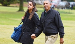Con gái Tổng thống Obama được mật vụ Mỹ dạy lái xe