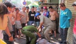 Clip hiện trường vụ cướp tiệm vàng tại TP.Hồ Chí Minh