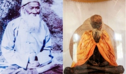 Xác ướp 17 năm của thiền sư 102 tuổi y như người thật