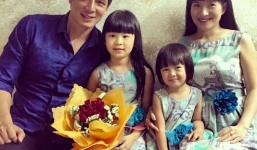 Bình Minh hạnh phúc bên vợ đẹp và hai con kỷ niệm 7 năm ngày cưới